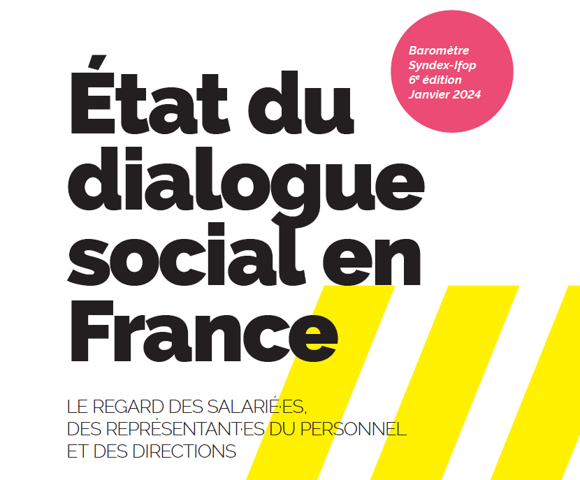 baromètre annuel sur l'état du dialogue social en 2024