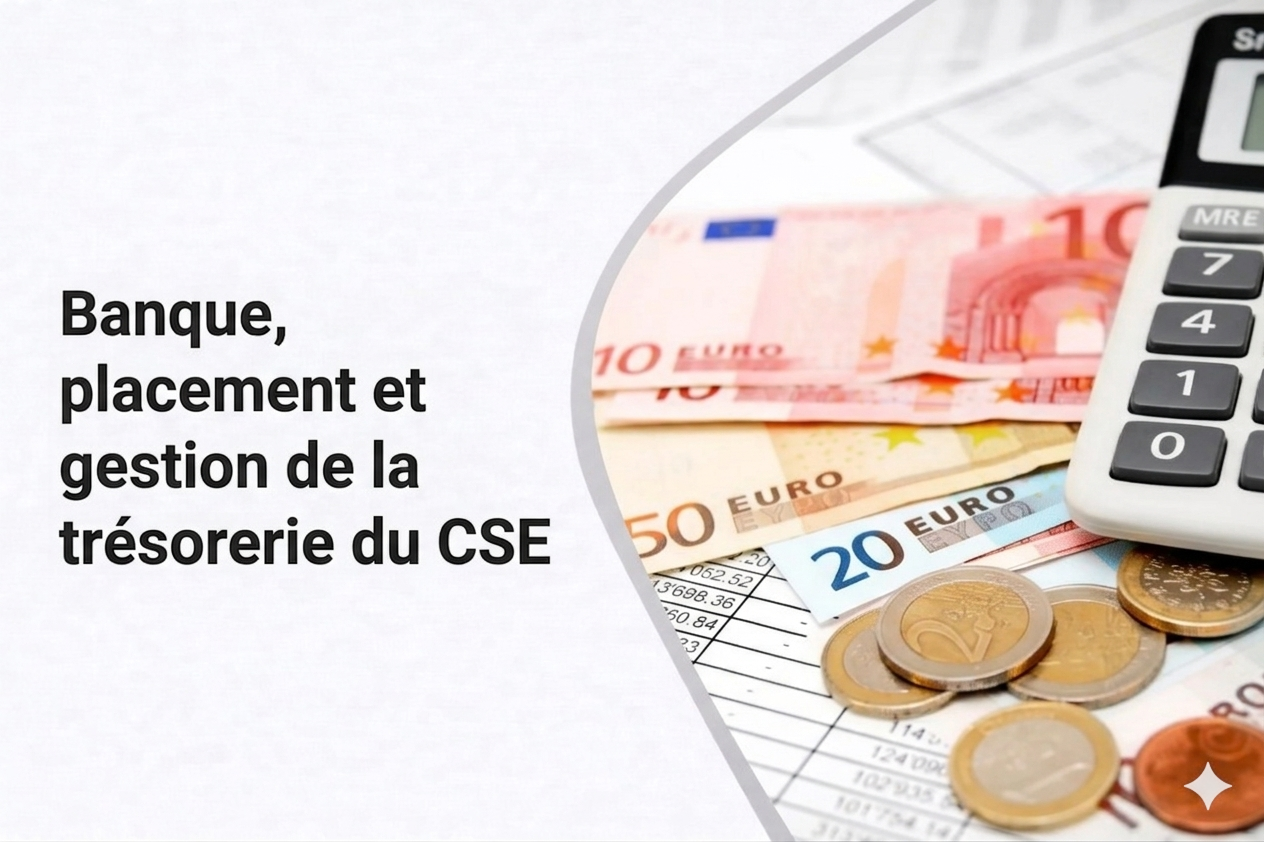 Banque, placement et gestion de la trésorerie du CSE
