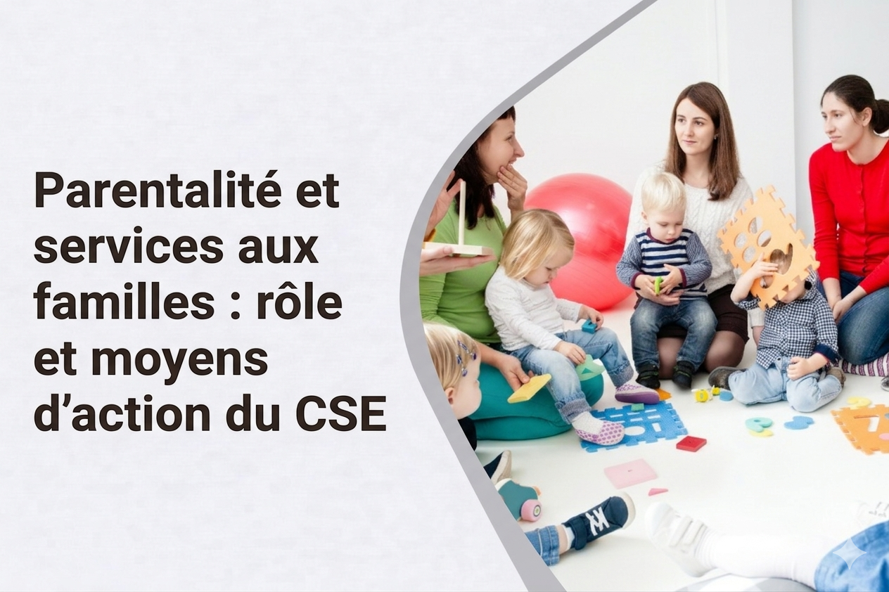 Parentalité et services aux familles : rôle et moyens d'action du CSE